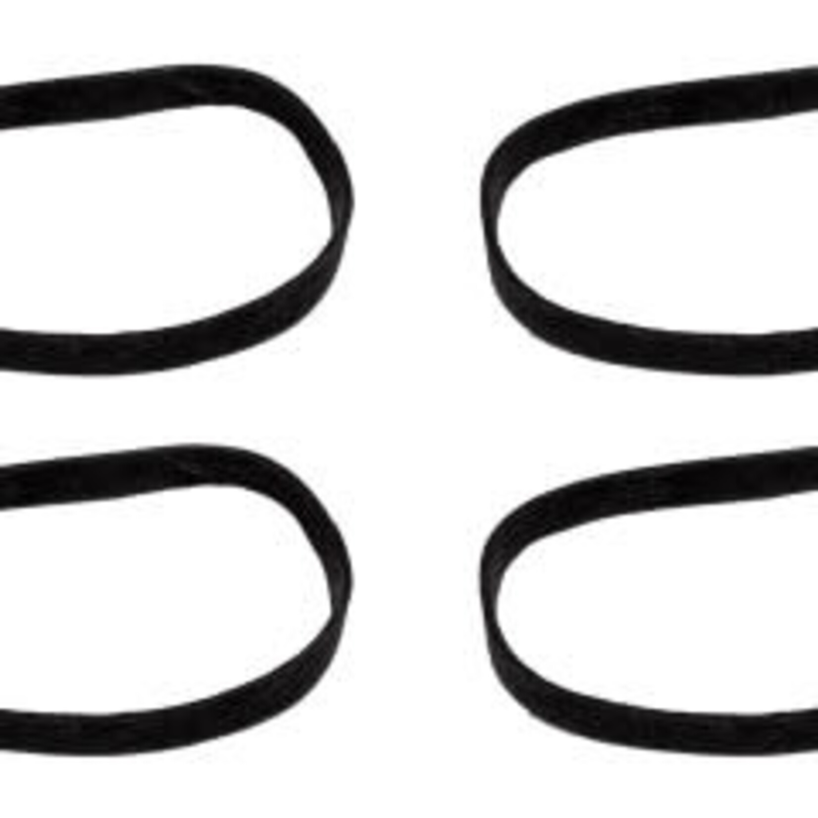 E.L.K. ELK, WOLF, COYOTE 4 PK  REPLACEMENT  BANDS ULTRA HIGH PITCH BLACK