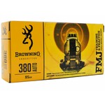 Browning BROWNING 380 ACP AUTO 95 GR FMJ TRAINING & PRACTICE 50RNDS