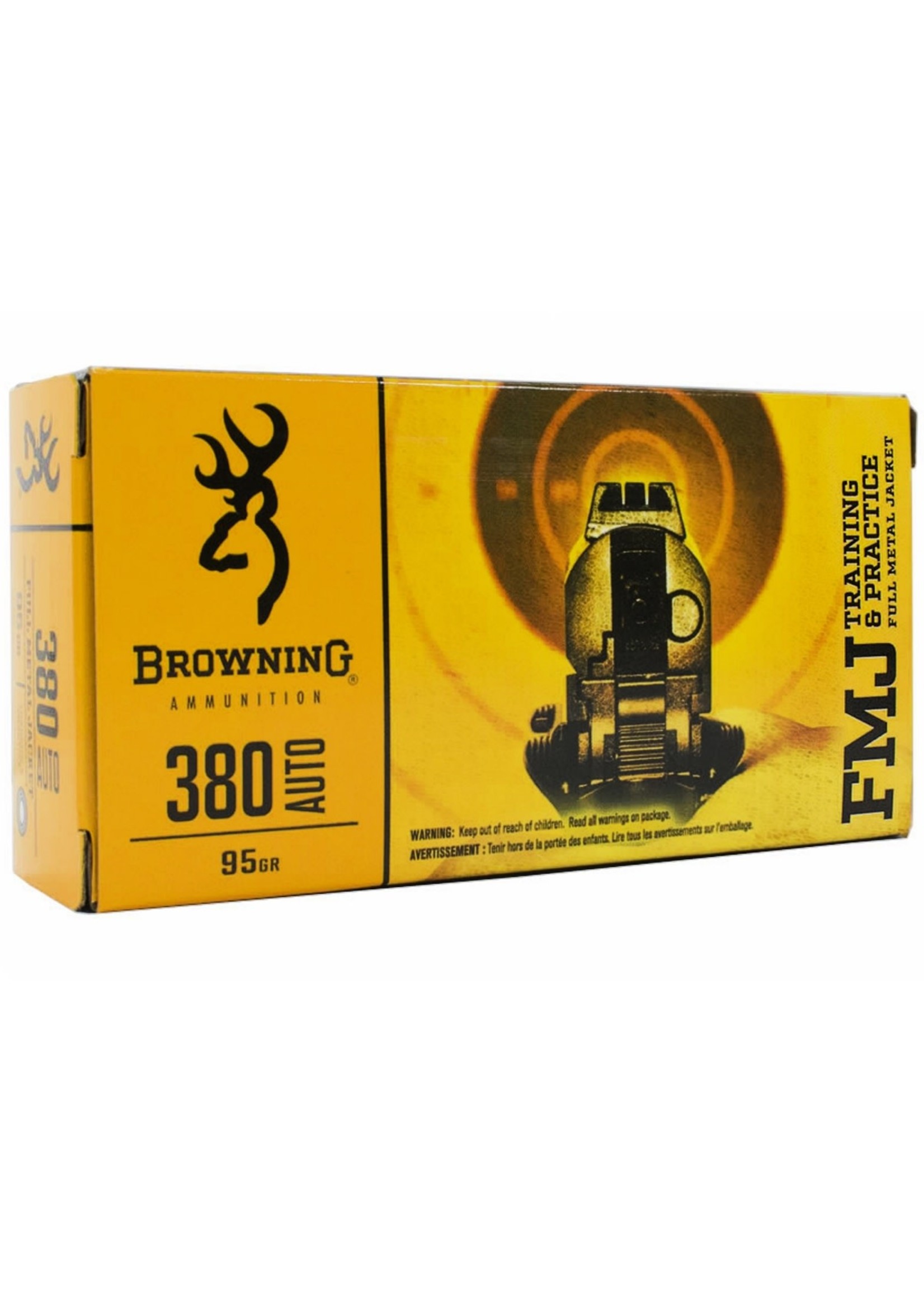 Browning BROWNING 380 AUTO 95 GR FMJ 50RNDS
