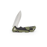 BUCK KNIVES BUCK KNIFE PURSUIT FOLDER LARGE BLK.GRN W/ SHEATH 420HC STEEL 659GRS-B  11892