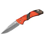 BUCK KNIVES BUCK BANTAM LOCKBACK,BLAZE BREAKUP MOSSY OAK ORANGE