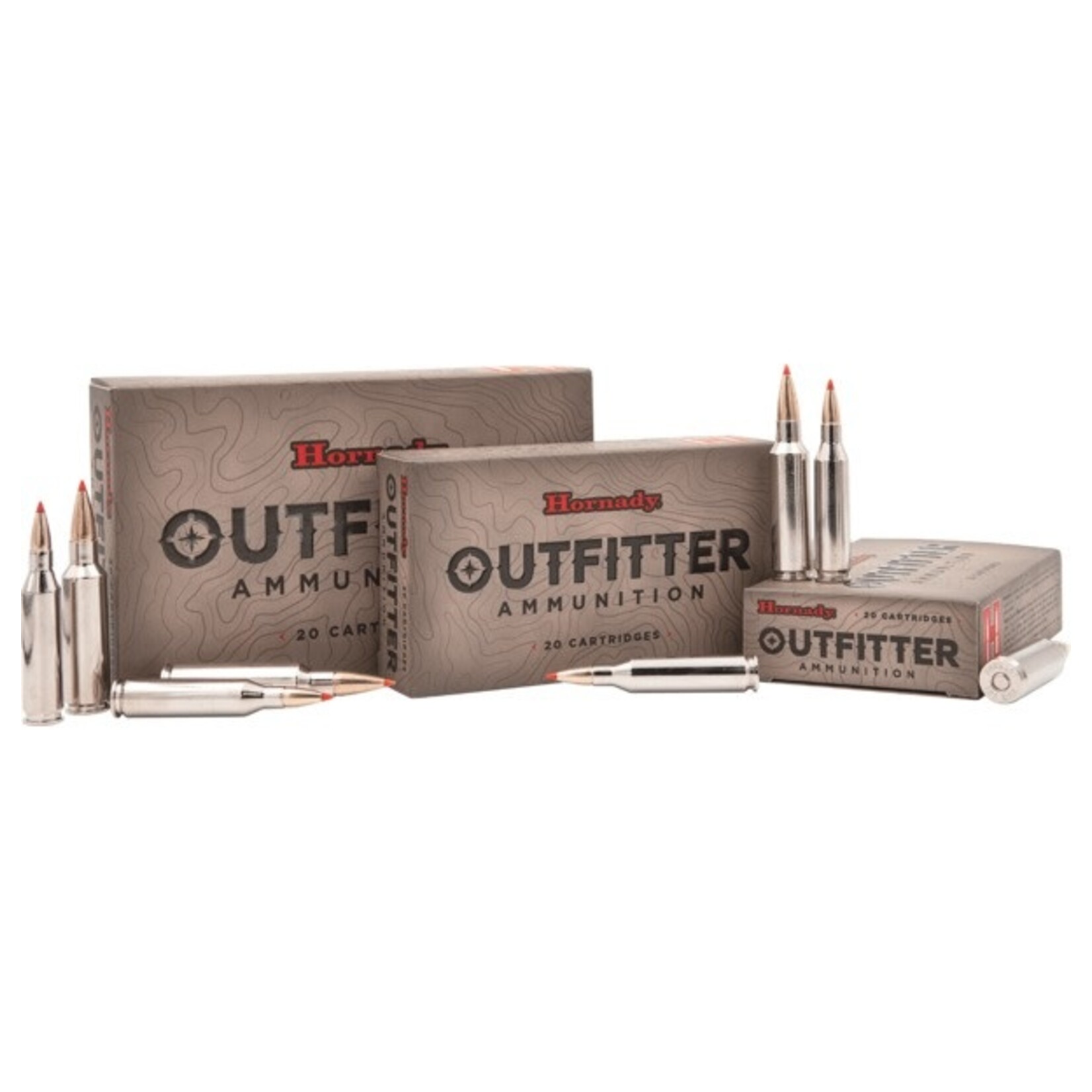 HORNADY HORNADY 6.5 CREEDMOOR 120 GR CX OUTFITTER 20RDS