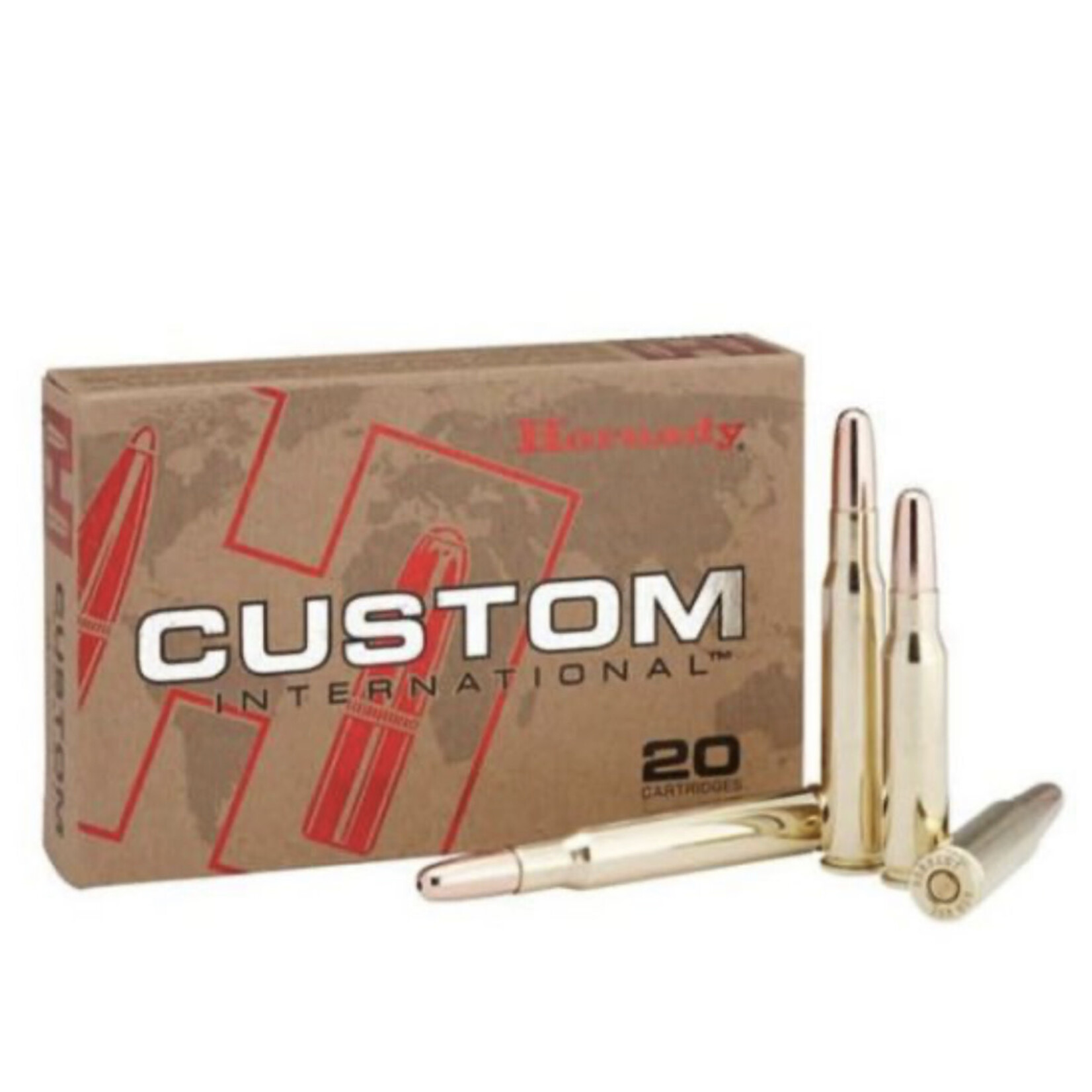 HORNADY HORNADY 30 06 SPRG 180 GR INTERLOCK CUSTOM AMMO 20 RNDS