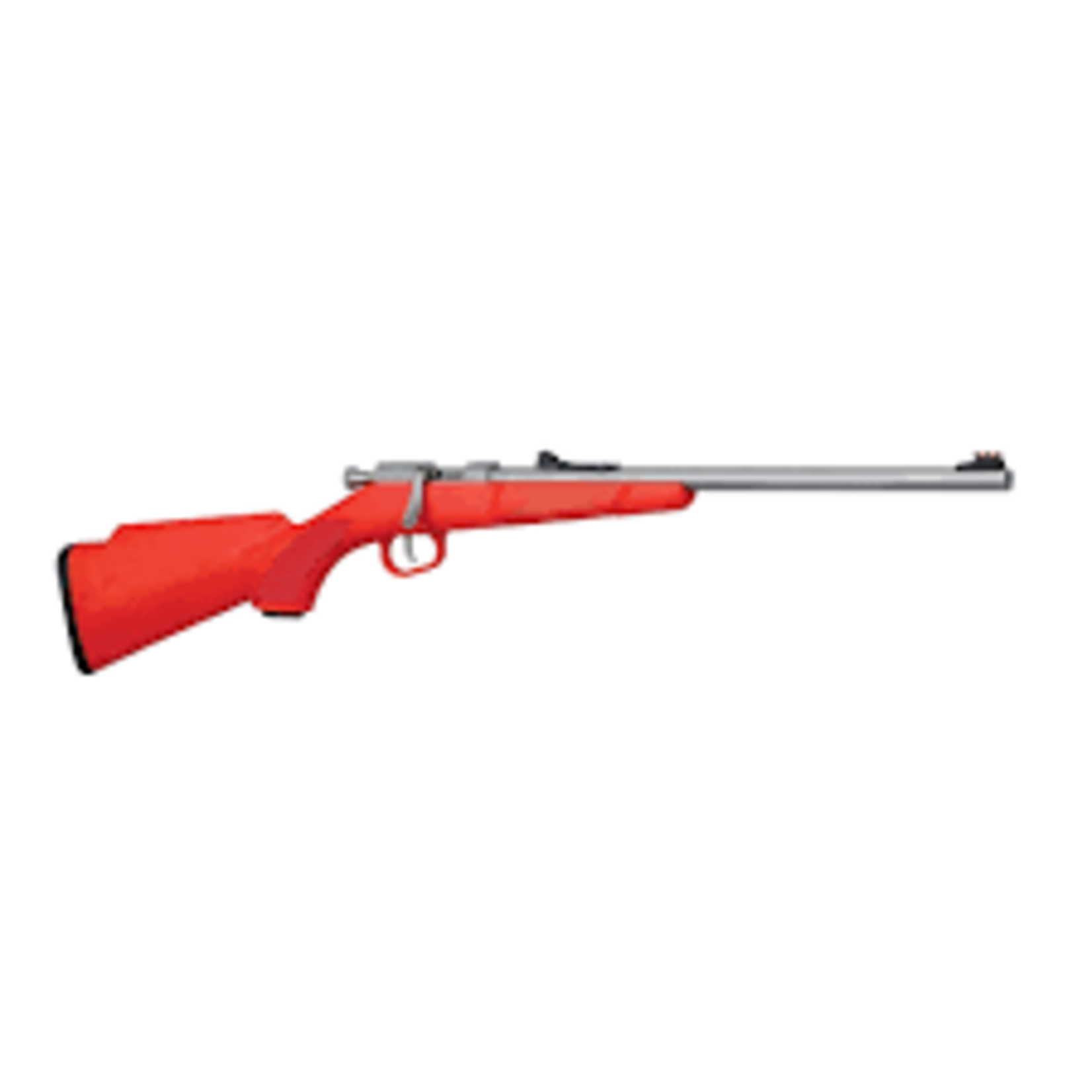 HENRY HENRY 22LR MINI BOLT 16.3" STAINLESS/ORANGE SINGLE  H005S