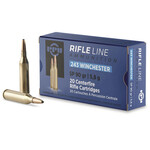 PPU PPU 243 WIN SP 90 GR RIFLE LINE 20RDS