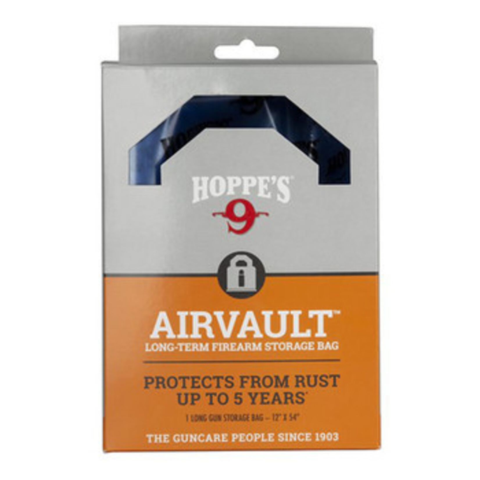 HOPPE'S HOPPE'S AIRVAULT LONG-TERM FIREARM STORAGE BAG 12"X52"