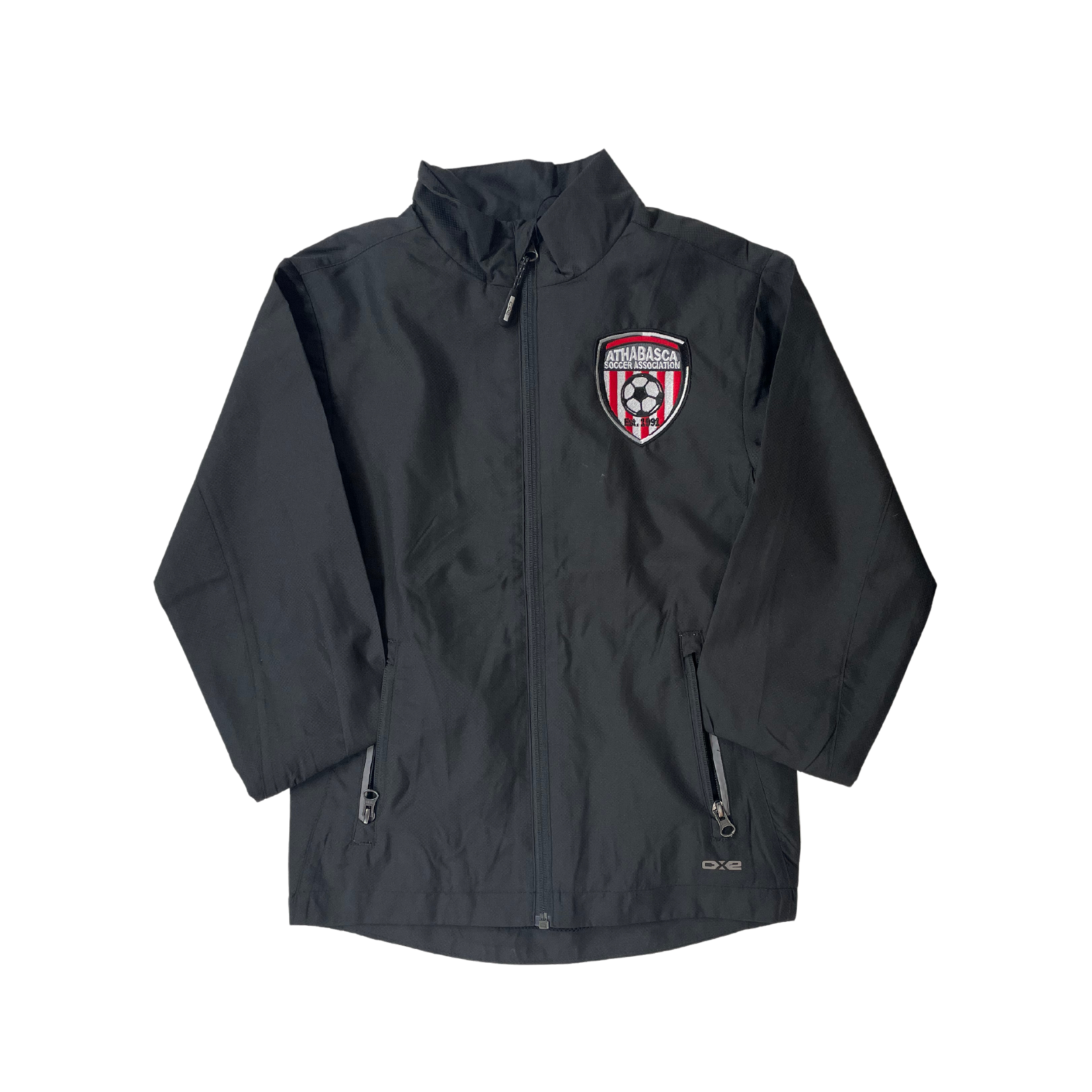 CANADA SPORTSWEAR ATHABASCA SOCCER CANADA SPORTS TRIUMPH JACKET LOGO