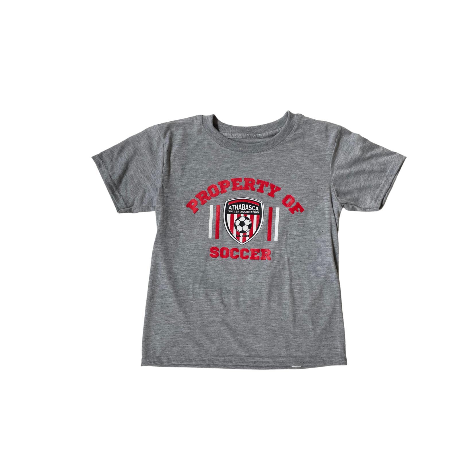 GILDAN ATHABASCA SOCCER GILDAN LOGO T-SHIRT