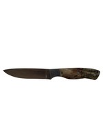 MORRIS KNIVES HUNTING KNIFE 4 3/4" BLADE O/L 7 1/2" SPALTED MAPLE AEB-L 2021-031