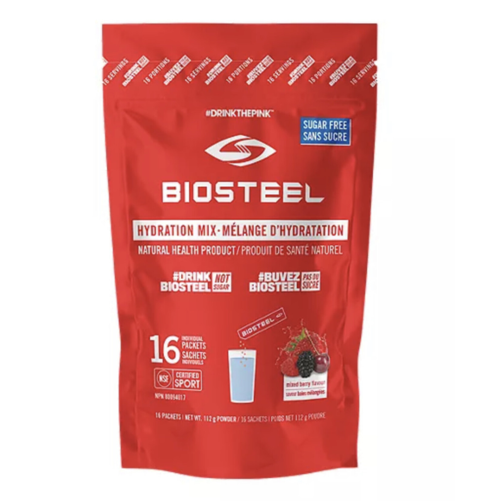 BIOSTEEL BIOSTEEL HYDRATION MIX 16PK