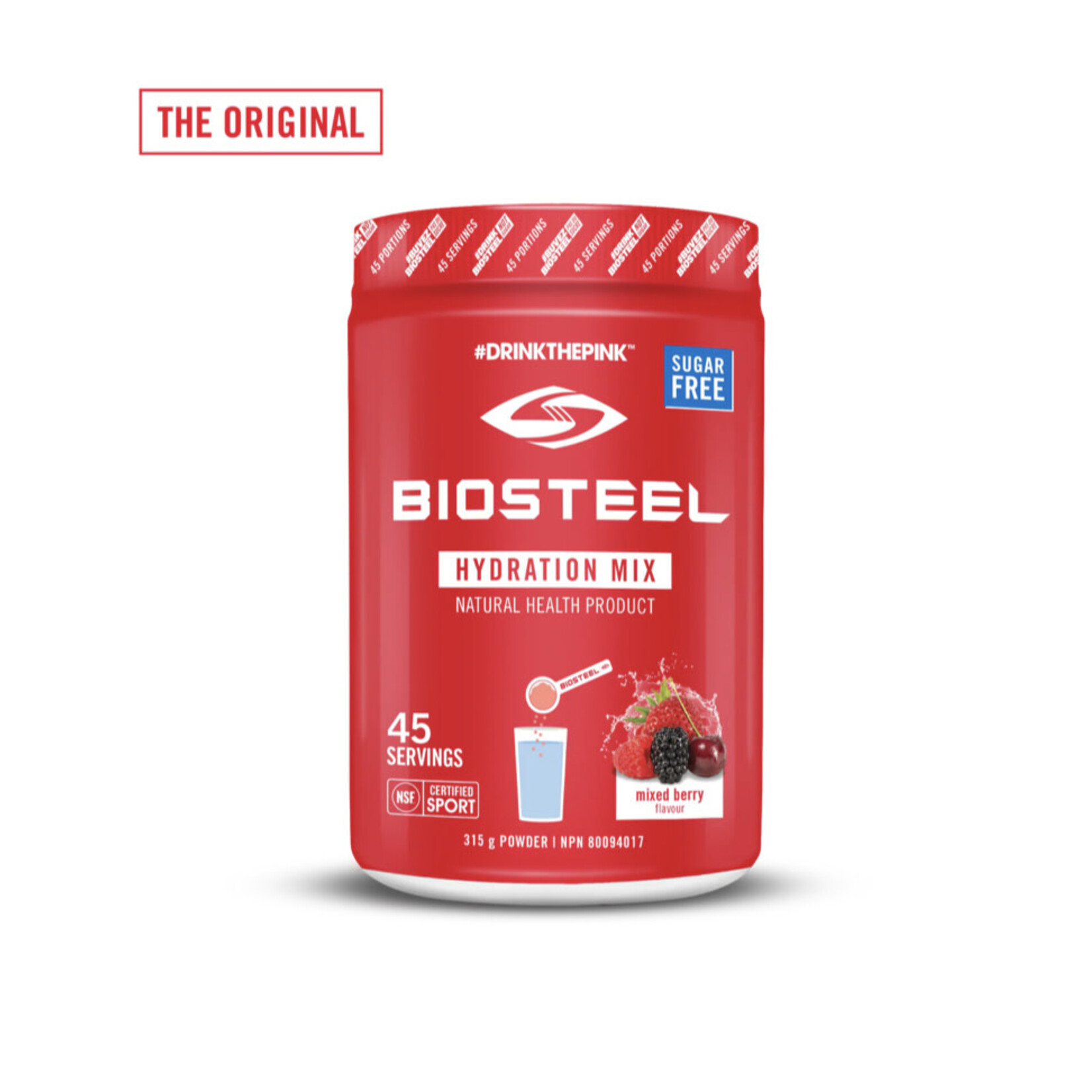 BIOSTEEL BIOSTEEL 45 SERVINGS 315G POWDER