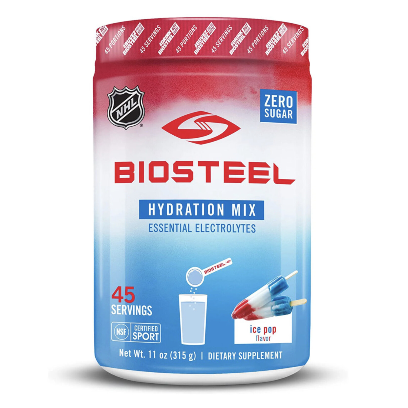 BIOSTEEL BIOSTEEL 45 SERVINGS 315G POWDER