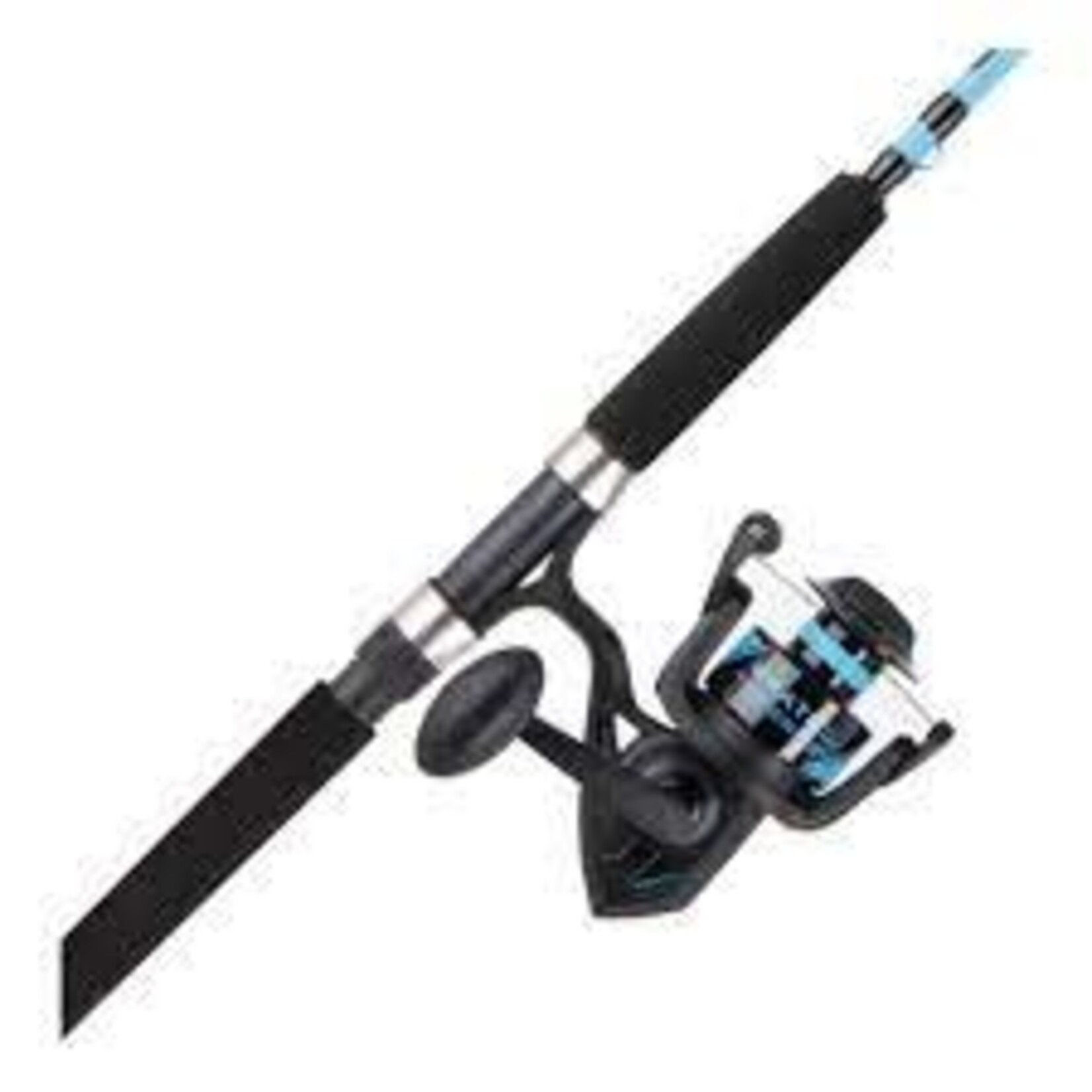 PENN WRATH 3000 SPINNING COMBO SPOOLED 2 PC MEDIUM/LIGHT 7' BLU/BLK