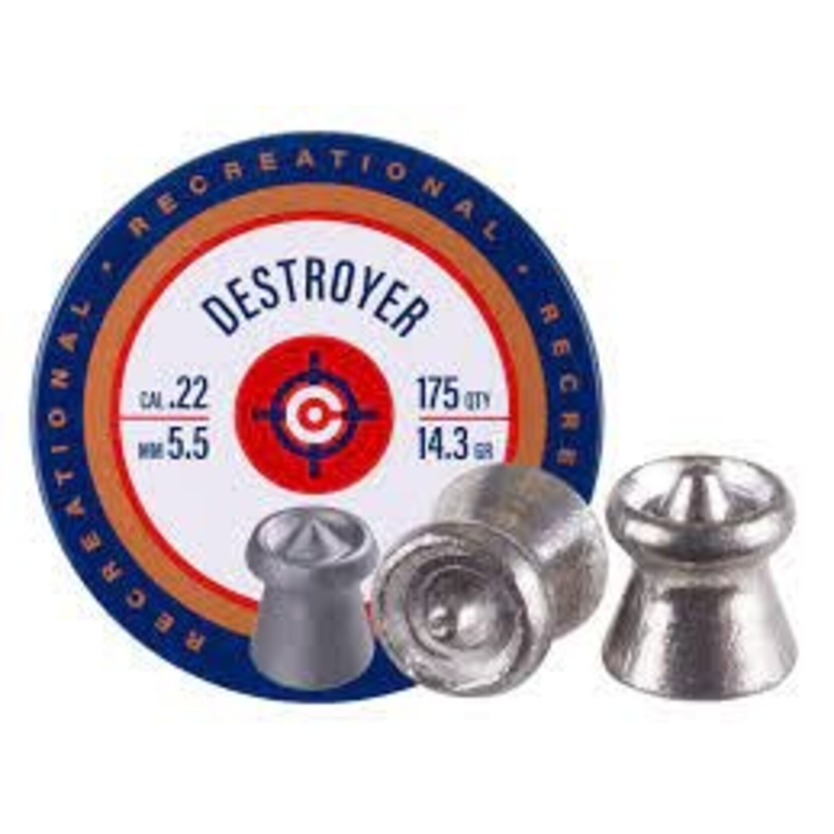 CROSMAN CROSMAN .22 14.3 GR DESTROYER 175CT
