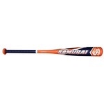 LOUISVILLE SAMURAI BAT -10 ORANGE/NAVY