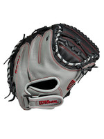 WILSON Wilson A500 Catchers Glove Black/Carbon/Red