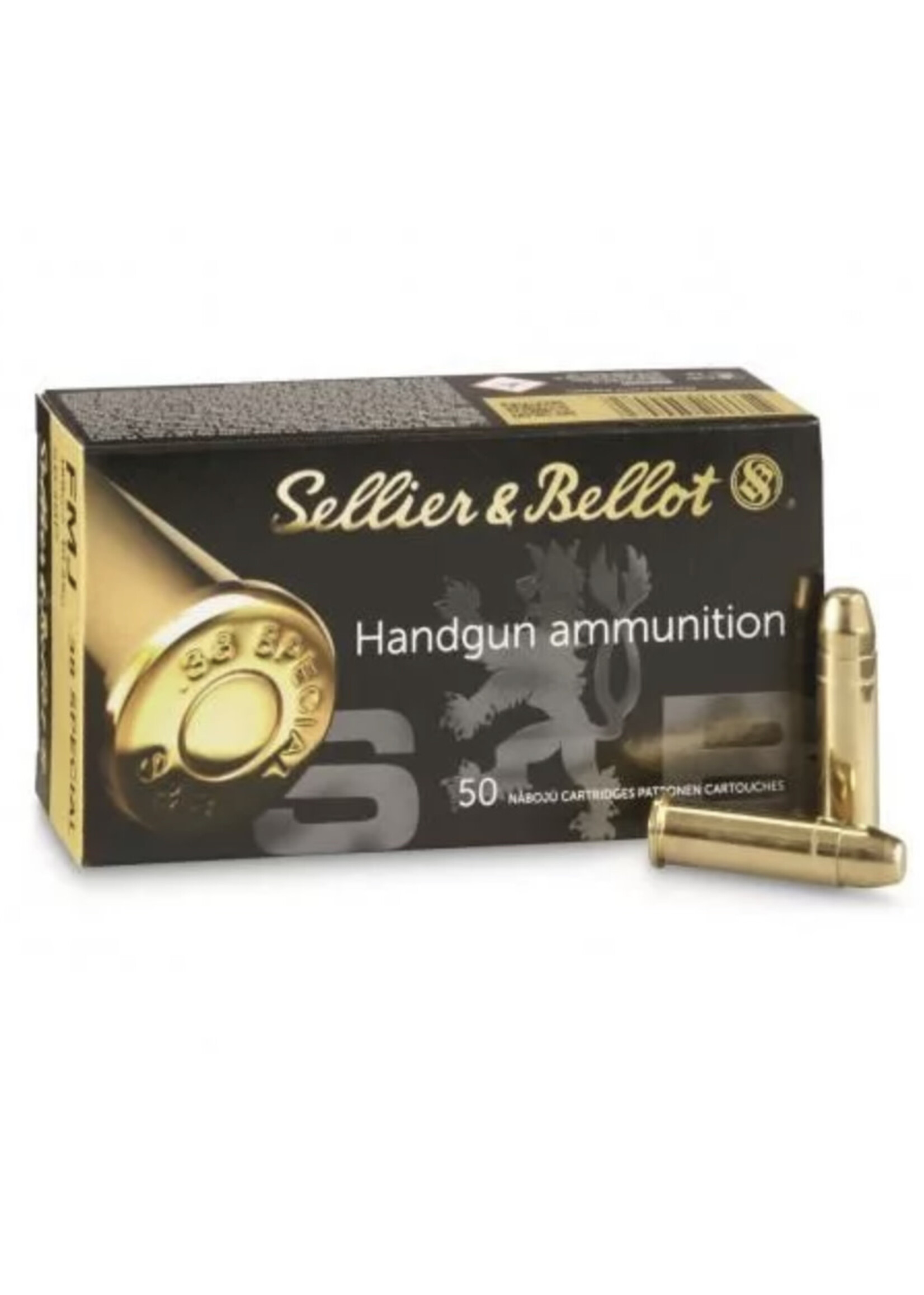 SELLIER & BELLOT SELLIER & BELLOT 38 SPECIAL 158 GR FMJ 50RDS