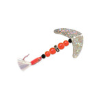 Macks Lure MACKS LURE 8220 WEDDING RING PRO-GLO SERIES SPINNER #6 HOOK  ORANGE