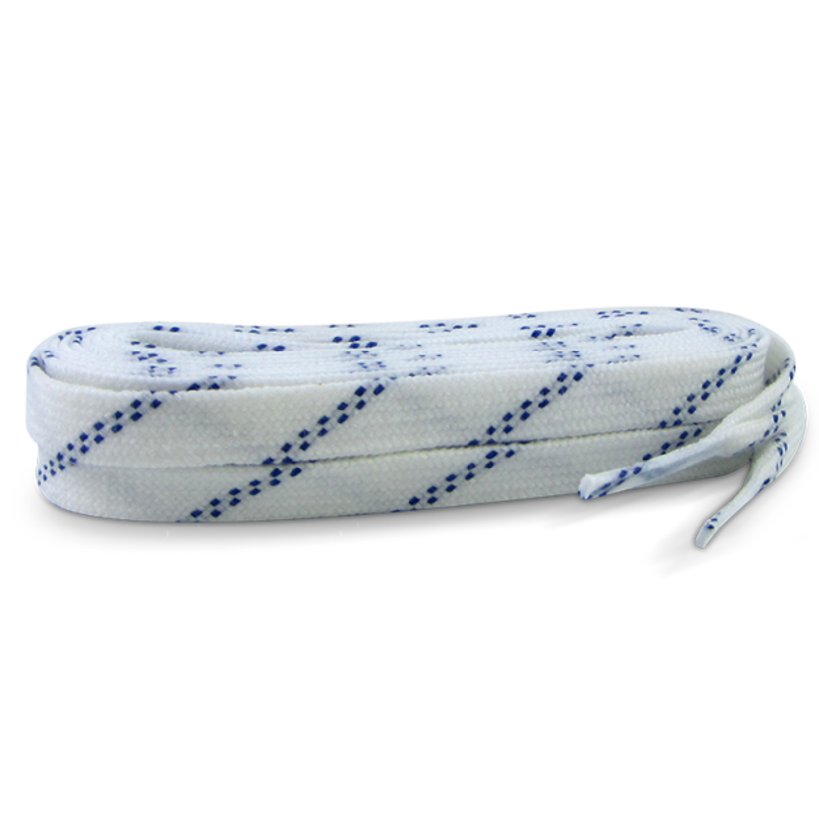 LOWRY WAXED SKATE LACES WHITE