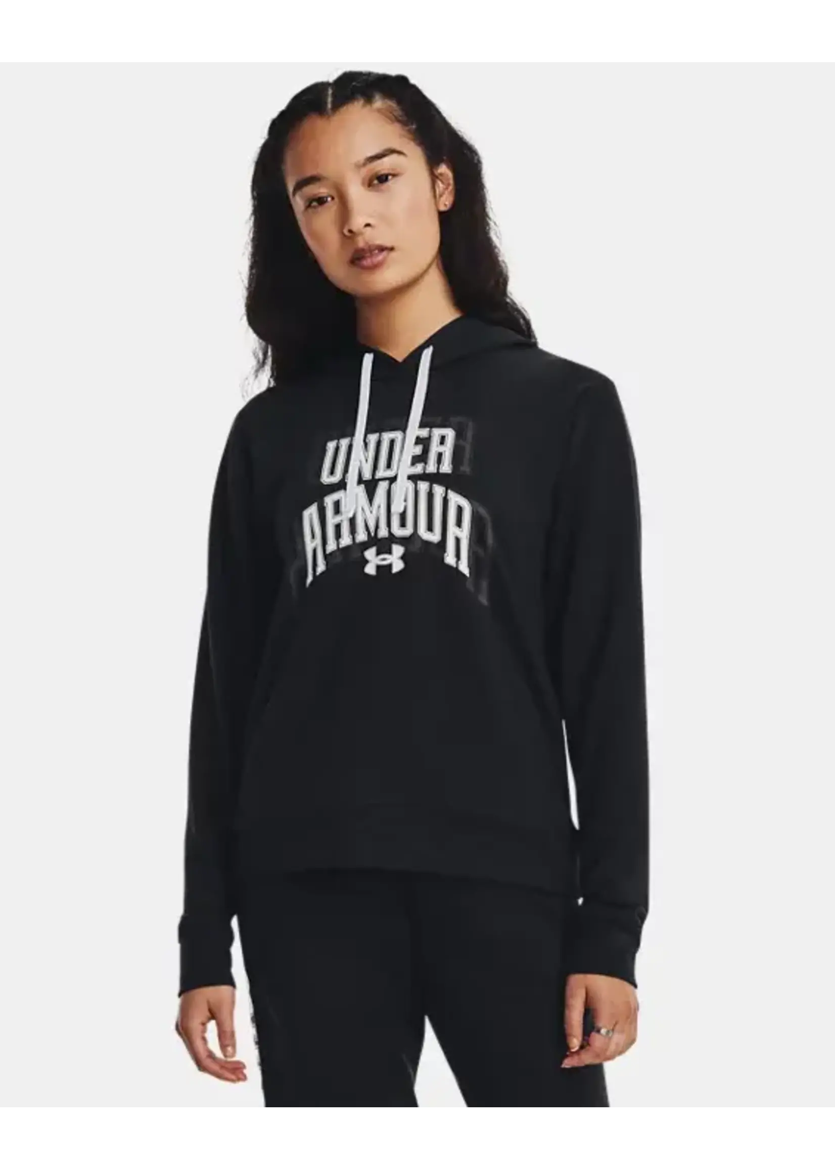 UNDER ARMOUR UNDER ARMOUR RIVAL TERRY GRAPHIC HOODY