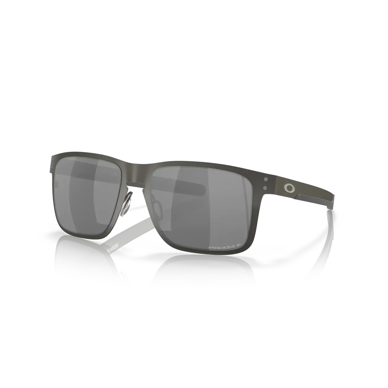 OAKLEY HOLBROOK METAL MATTE GUNMETAL W/ PRIZM BLACK POLARIZED