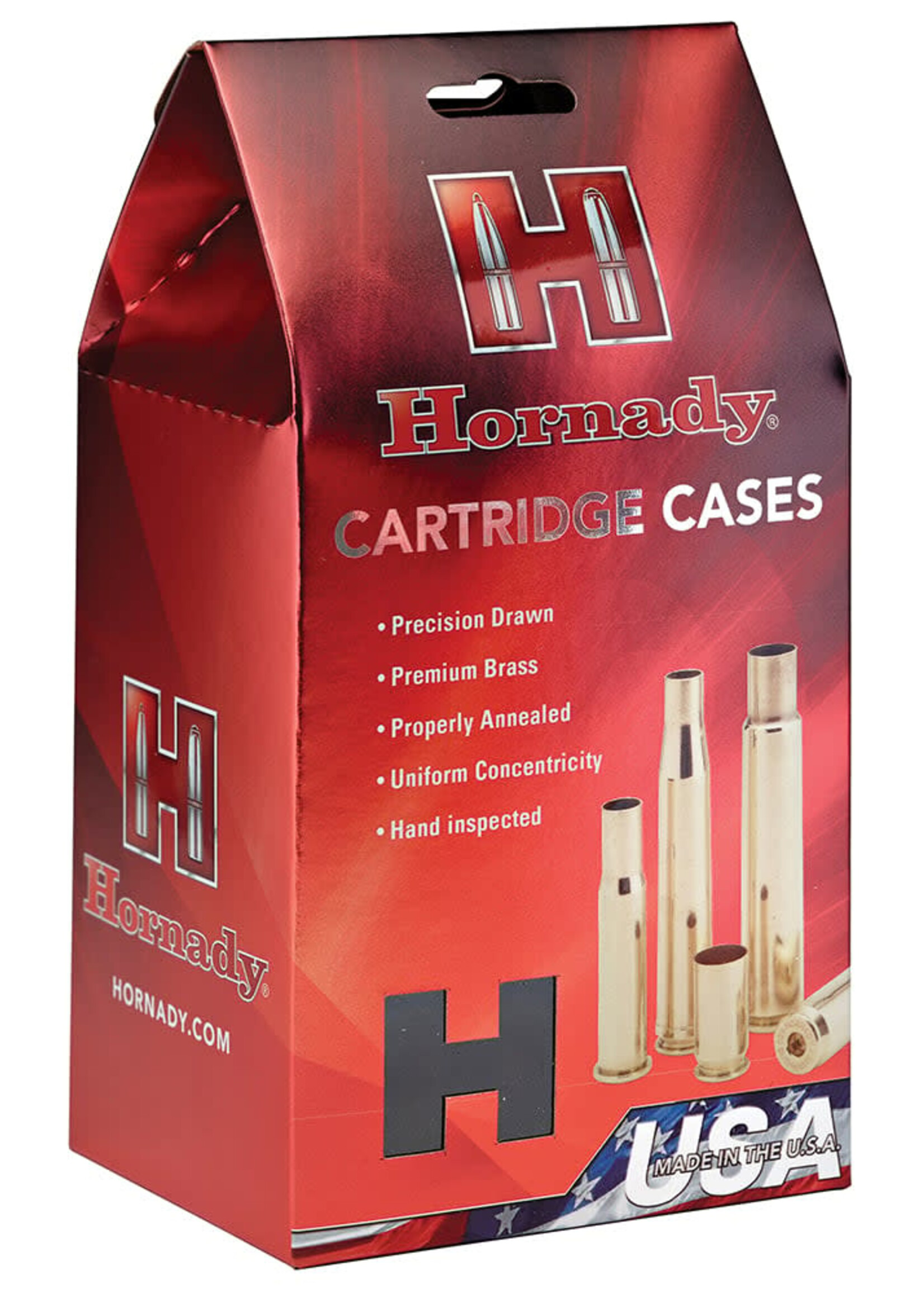 HORNADY MFG. CO. HORNADY CARTRIGDE CASES 44 REM MAG 100 COUNT