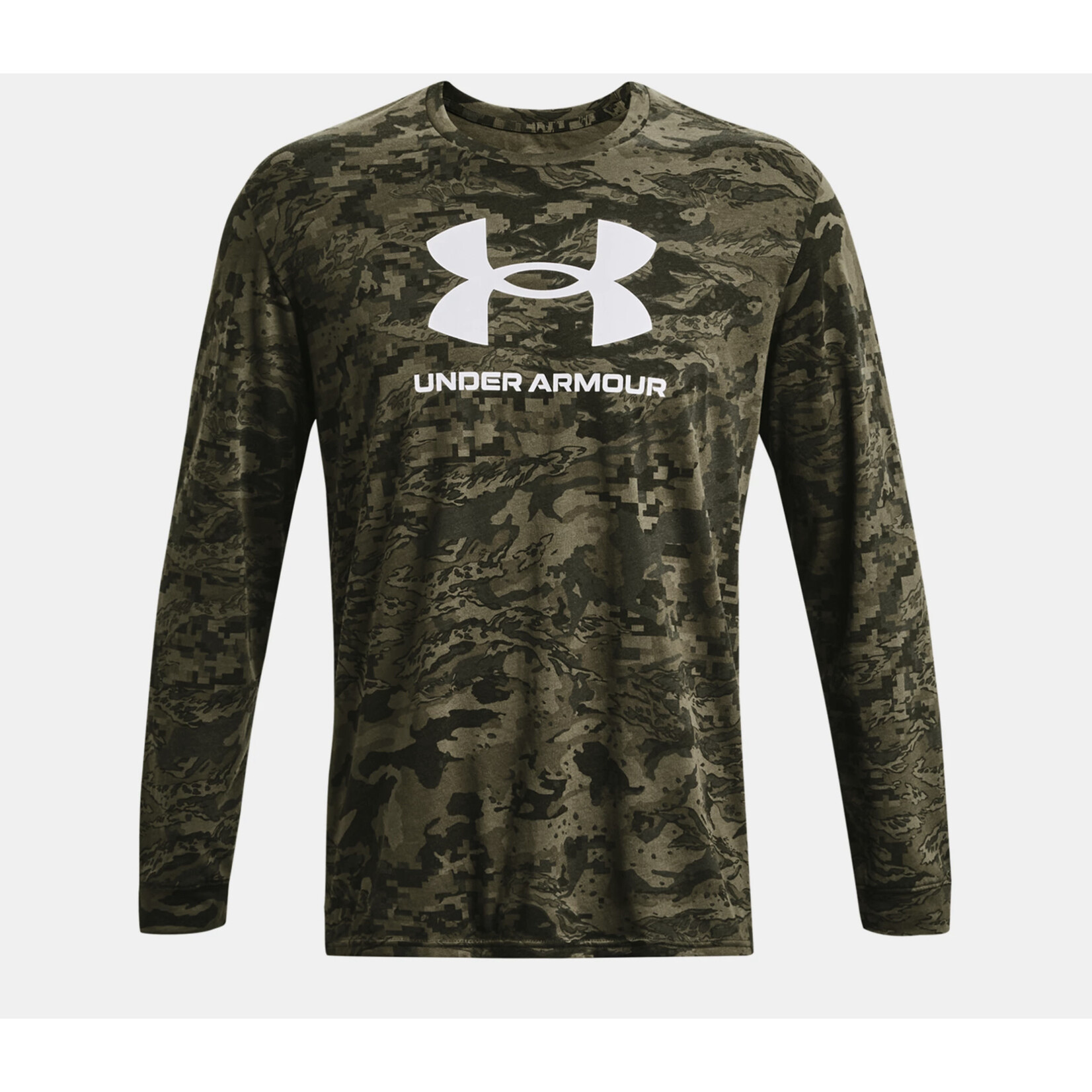 UNDER ARMOUR UNDER ARMOUR MENS LONG SLEEVE TEE DIGITAL CAMO