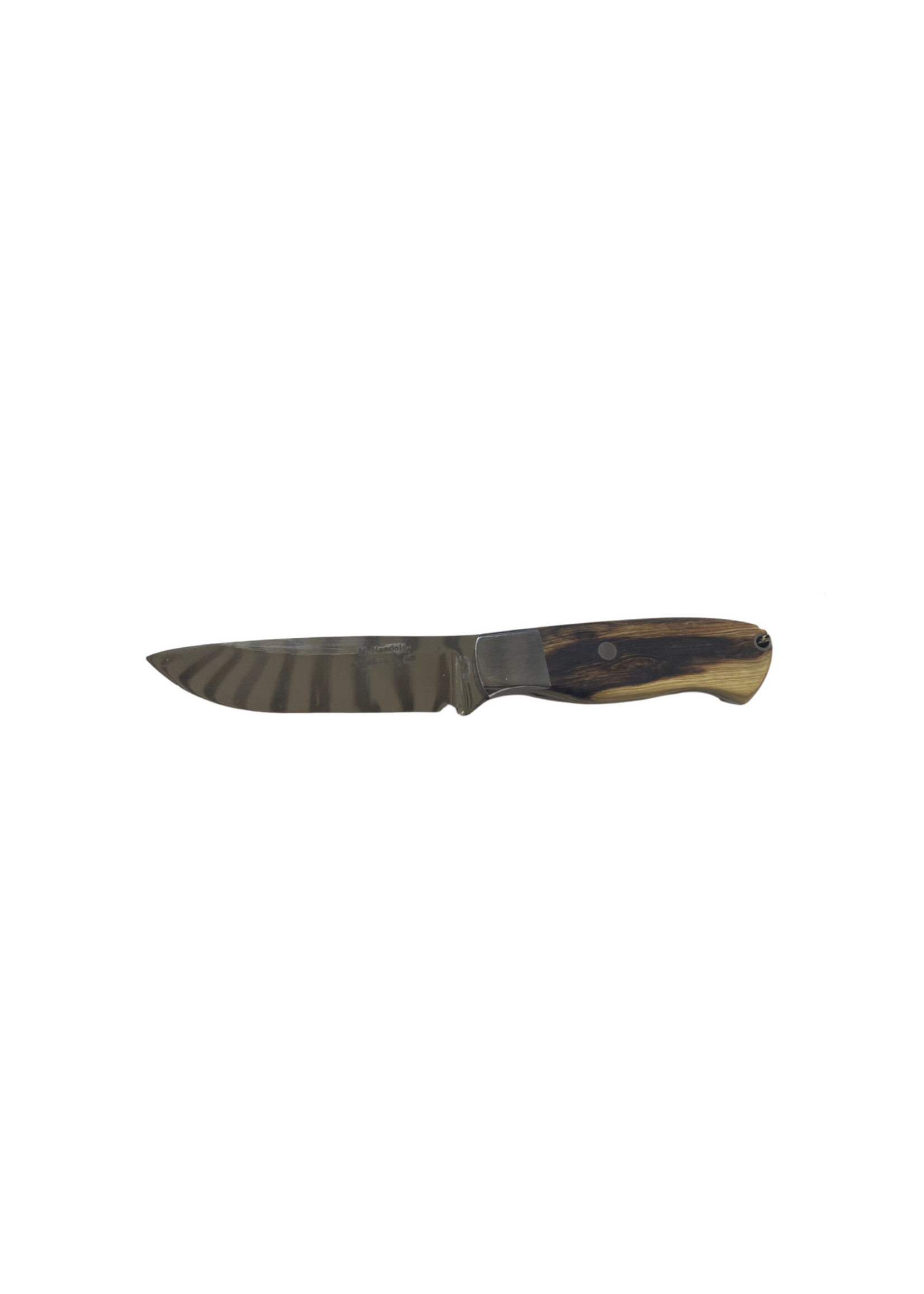 MORRIS KNIVES HUNTER KNIFE 4.5” AEB-L CARAGANA W/LEATHER SHEATH
