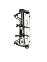 BOWTECH USED BOWTECH COMPOUND BOW HEARTBREAKER MAX 60LBS 29” LEFT HAND W/SOFT CASE/ QUIVER/ ARROWS