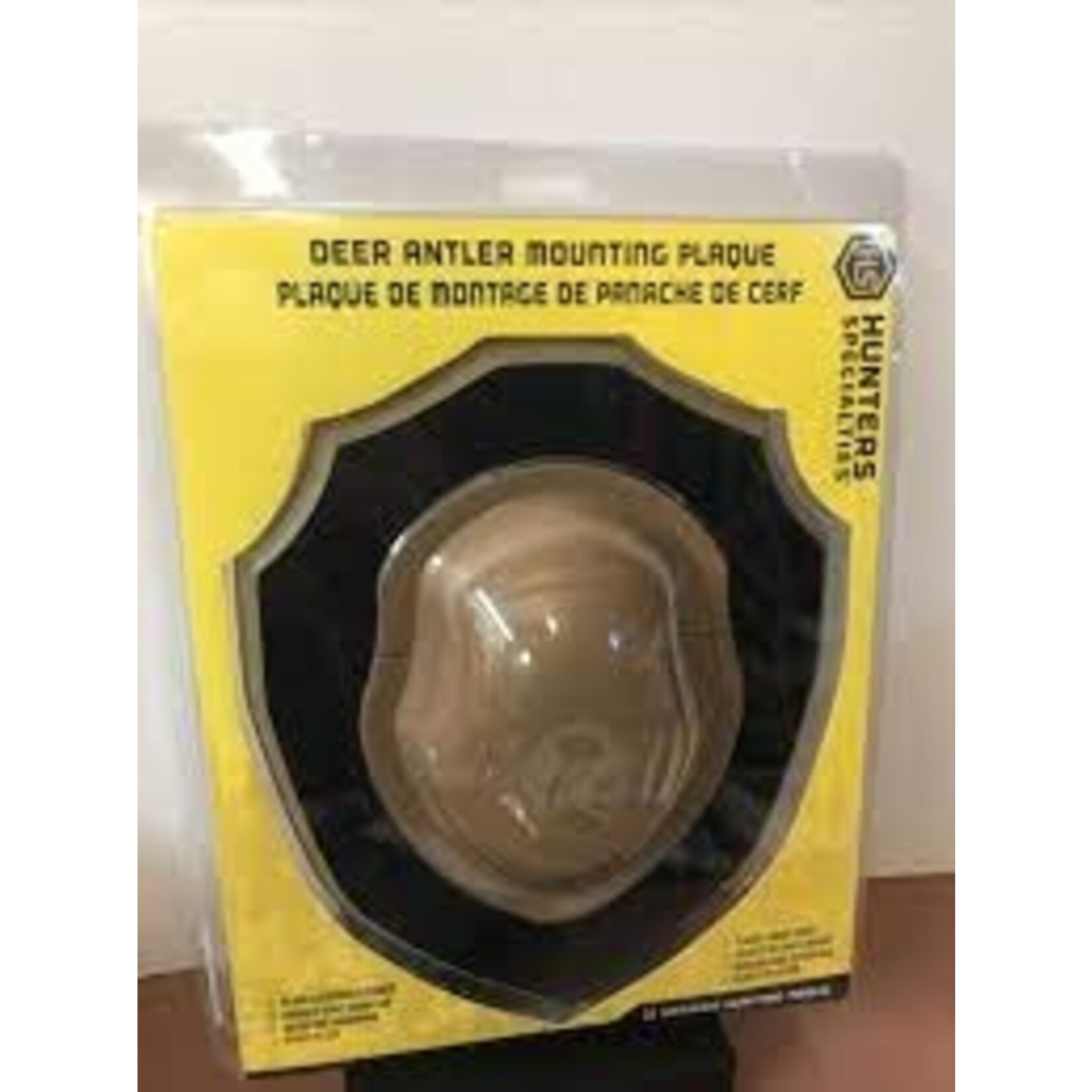 HUNTER'S SPECIALTIES INC. HUNTERS SPECIALITIES DEER ANTLER MOUNT PLAQUE