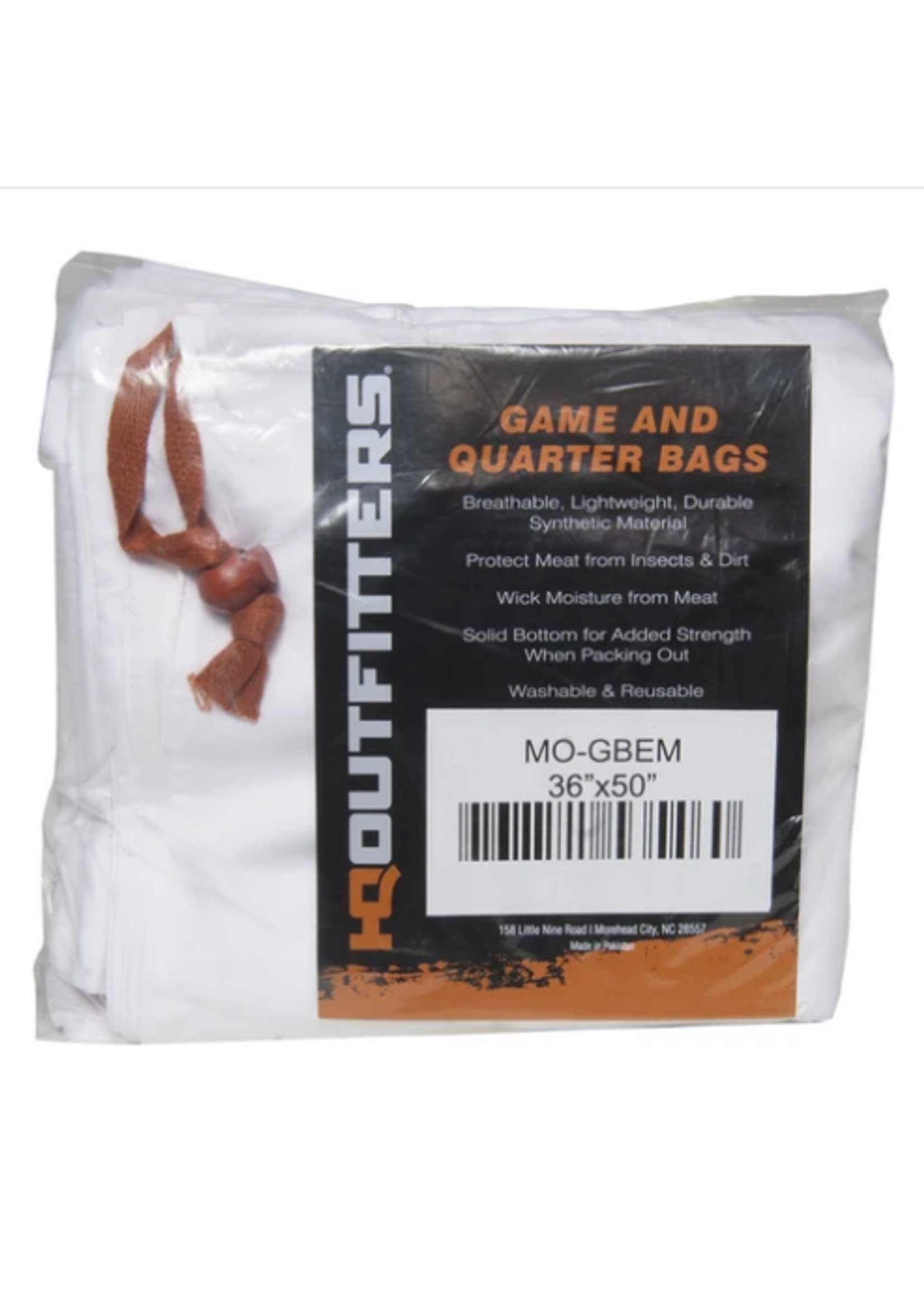 HQ OUTFITTERS HQOUTFITTERS GAME QUATER BAGS 36"X50" 8 BAGS