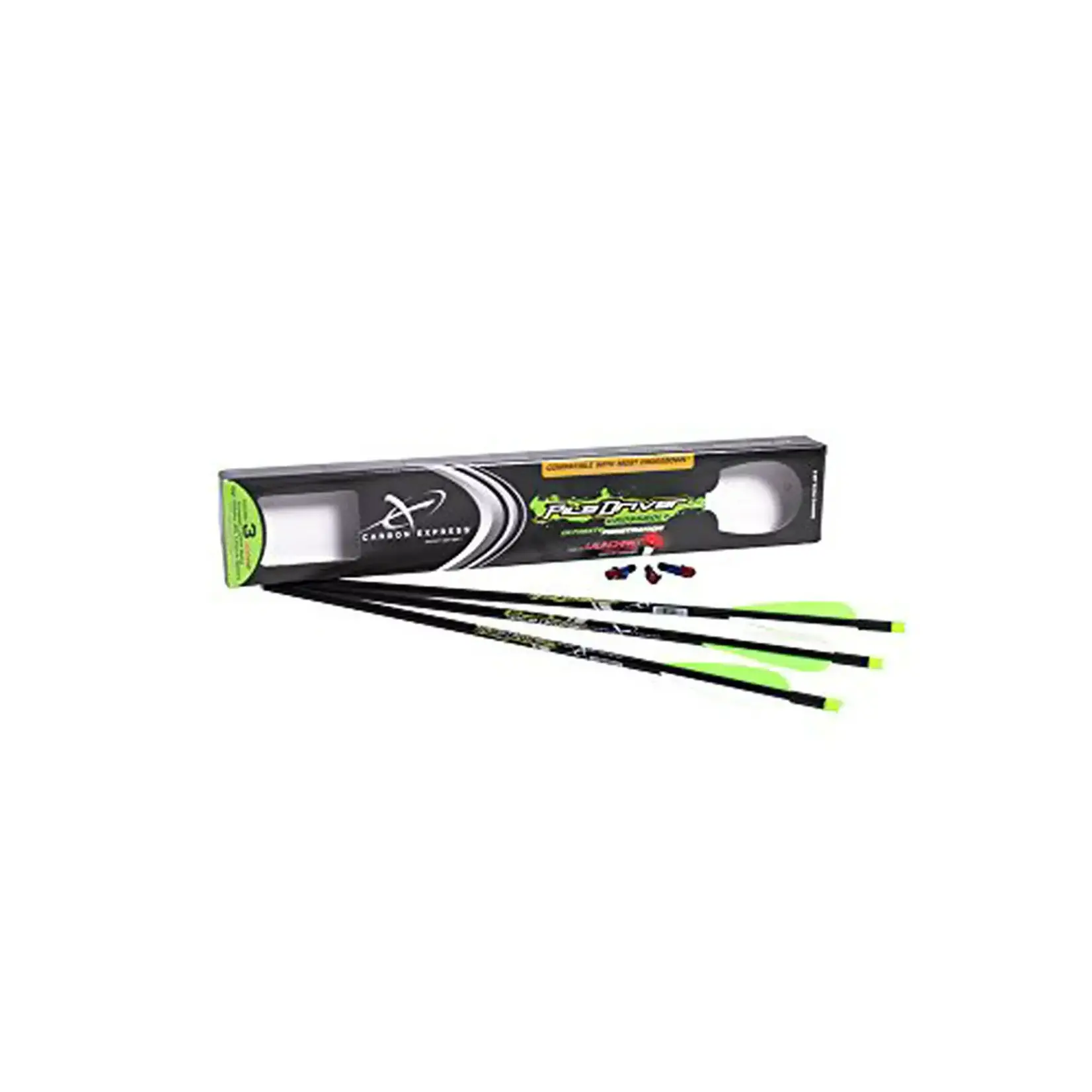 CARBON EXPRESS CARBON EXPRESS PILEDRIVER 20" CROSSBOLT WITH LIGHTED NOCKS 3PK