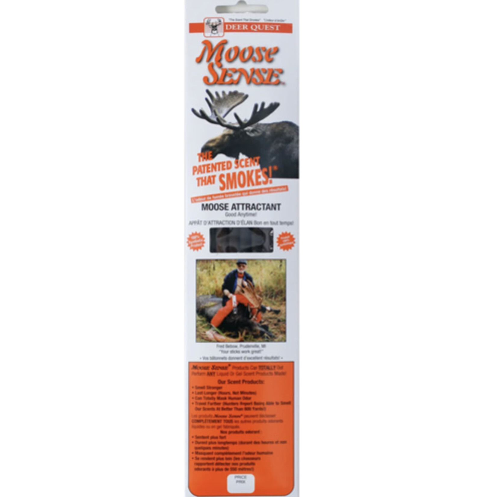 DEER QUEST DEER QUUEST MOOSE SENSE ATTRACTANT