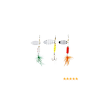 Eagle Claw EAGLE CLAW LAKE & STREAM LUMSASST HAIR SPINNERS 3PK