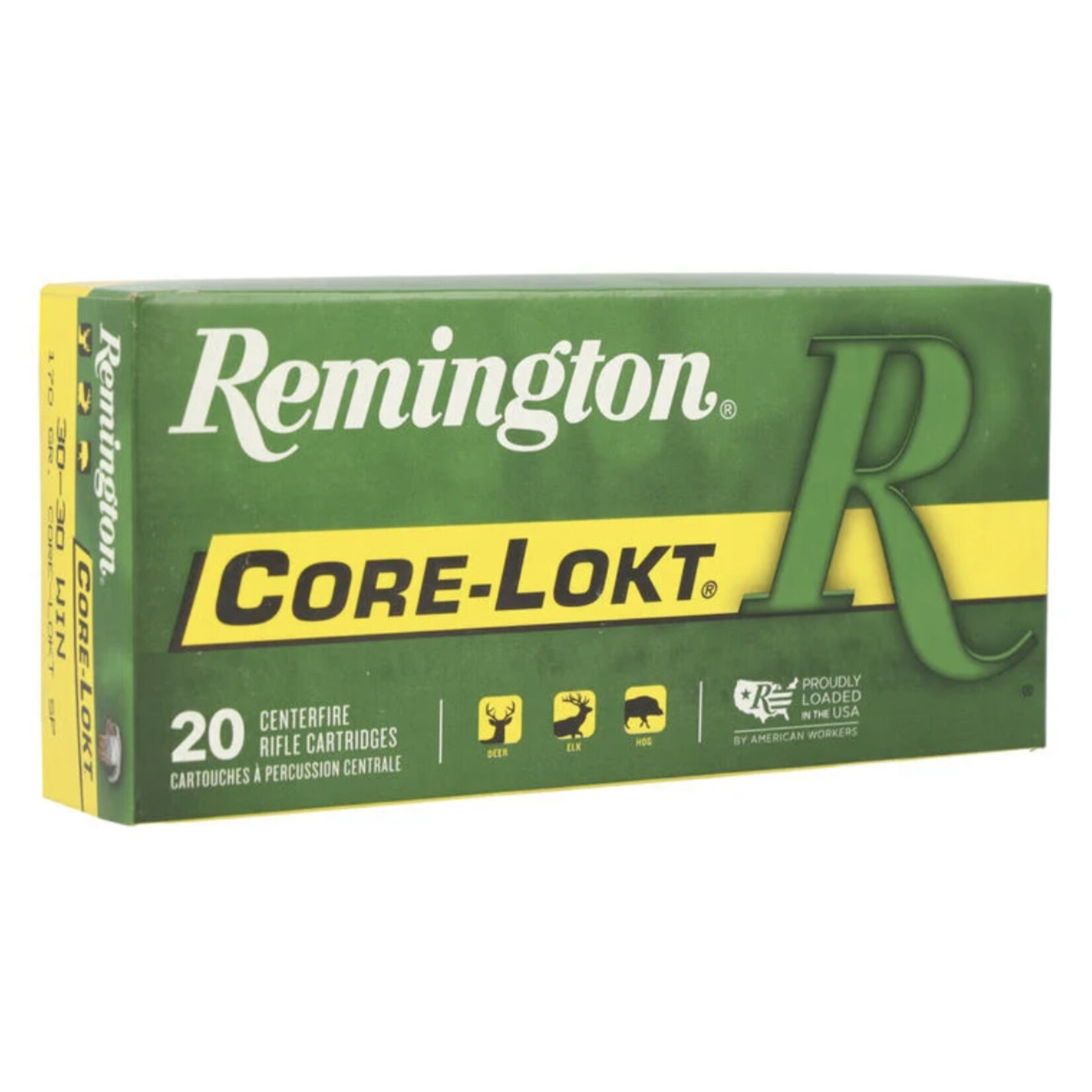 REMINGTON REMINGTON 30-30 WIN 125 GR SPCL CORE-LOKT 20 RDS MANAGE RECOIL