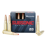 HORNADY HORNADY 7.62X39 SUBSONIC 255 GR SUB-X 20 RDS