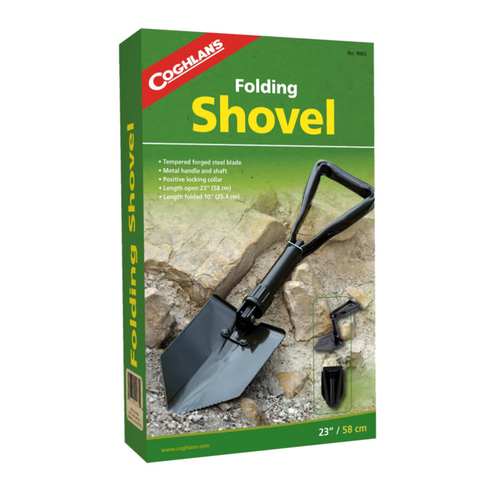 COGHLAN'S COGHLAN’S FOLDING SHOVEL 23.6”