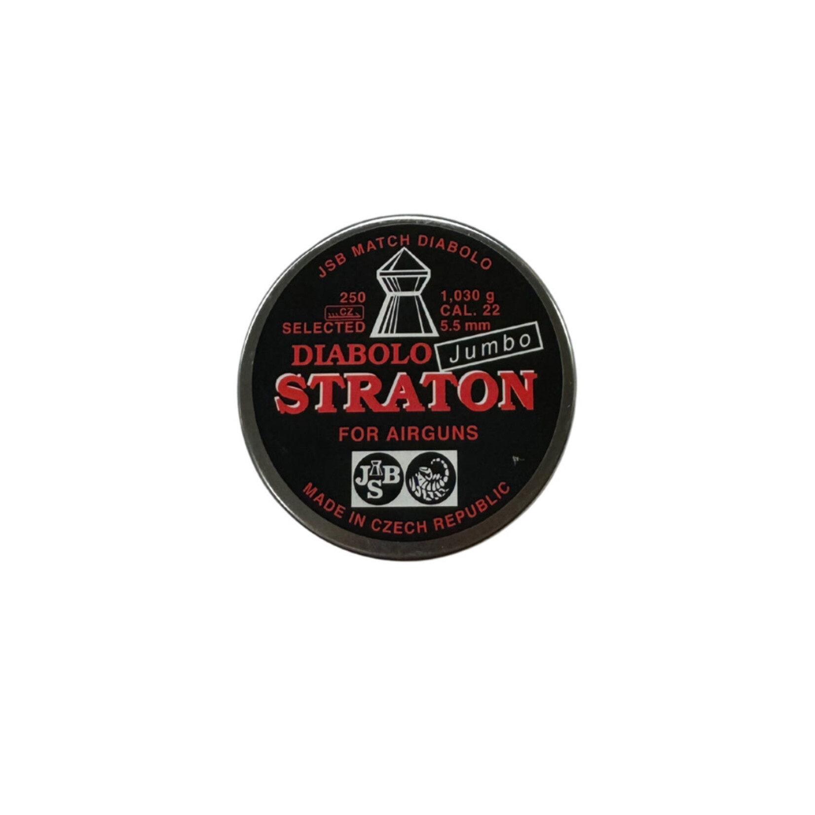 JBS MATCH DIABOLO .22 CALL AIGUN PELLETS 250 CT POINTY