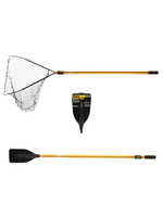 FRABILL INC. FRABILL 34"x30" NET w/36" DEEP BAG 3602 HIBER NET 72" HANDLE W/FRABILL 3599 HIBER-NET ACCESSORY PADDLE