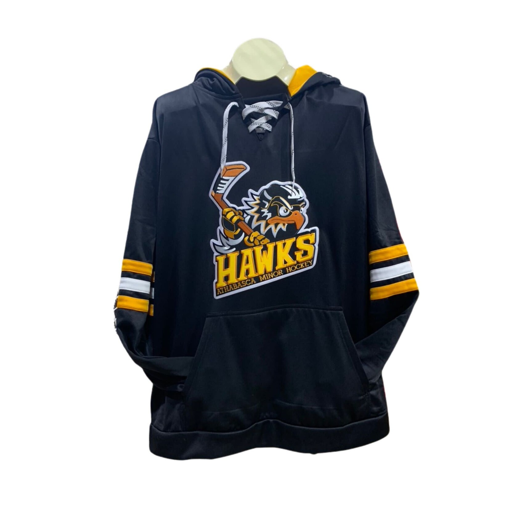 ATHLETIC KNIT HAWKS SR ATHLETIC KNIT HOODY TWILL LOGO W/ POCKET