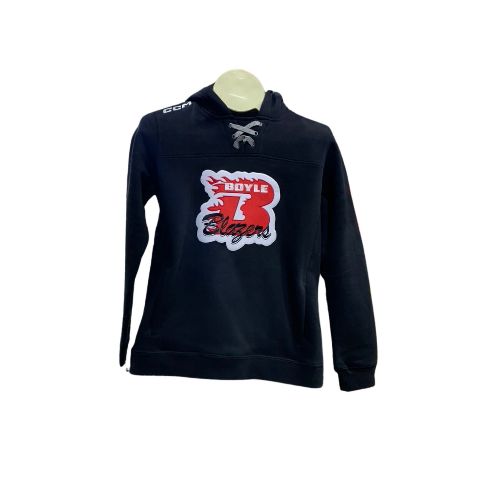CCM Hockey CCM FLEECE JERSEY HOODY BLK