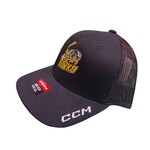 CCM Hockey HAWKS CCM CAP MESHBACK TRUCKER  YOUTH BLACK