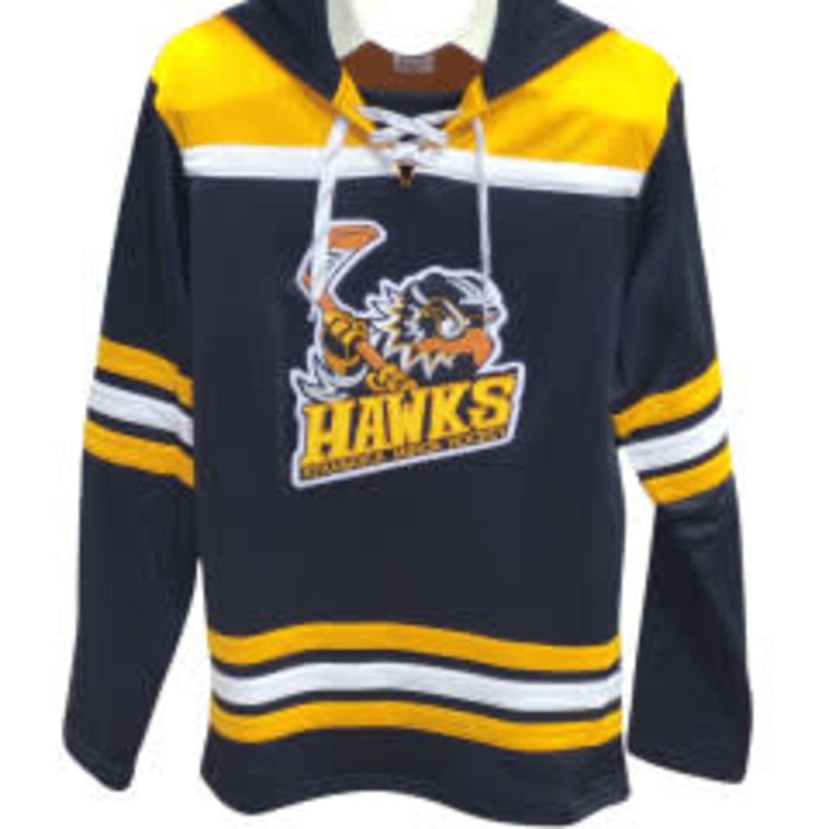 ATHLETIC KNIT HAWK ATHLETIC KNIT HOODY TWILL LOGO SR NO POCKET