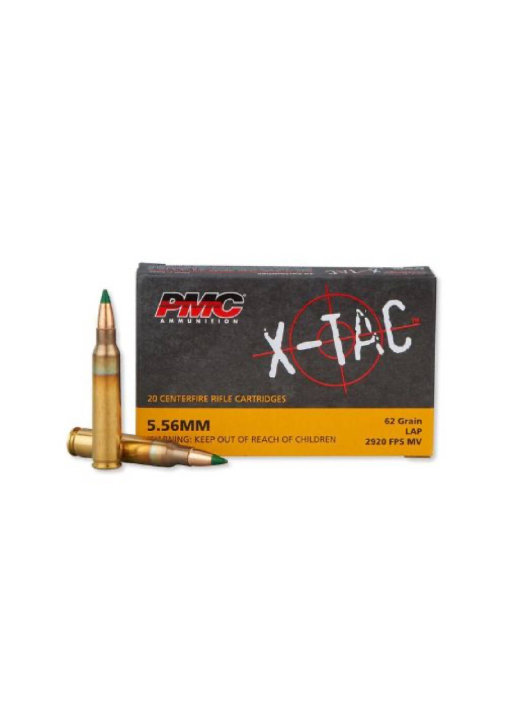 PMC 5.56MM (M855) 62 GR GREEN TP 20 RDS