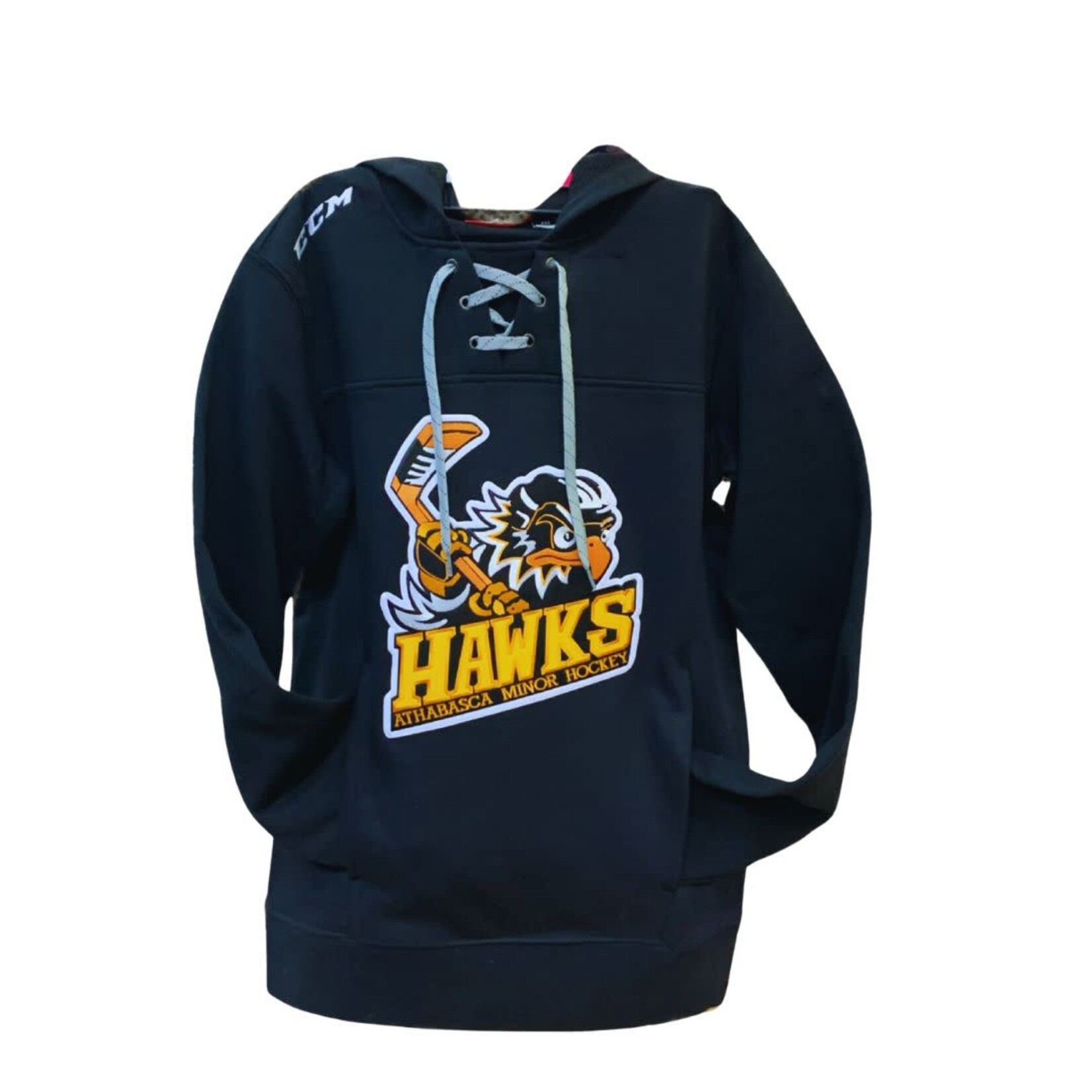 CCM Hockey HAWK CCM TEAM PULLOVER HOODY BLK SR