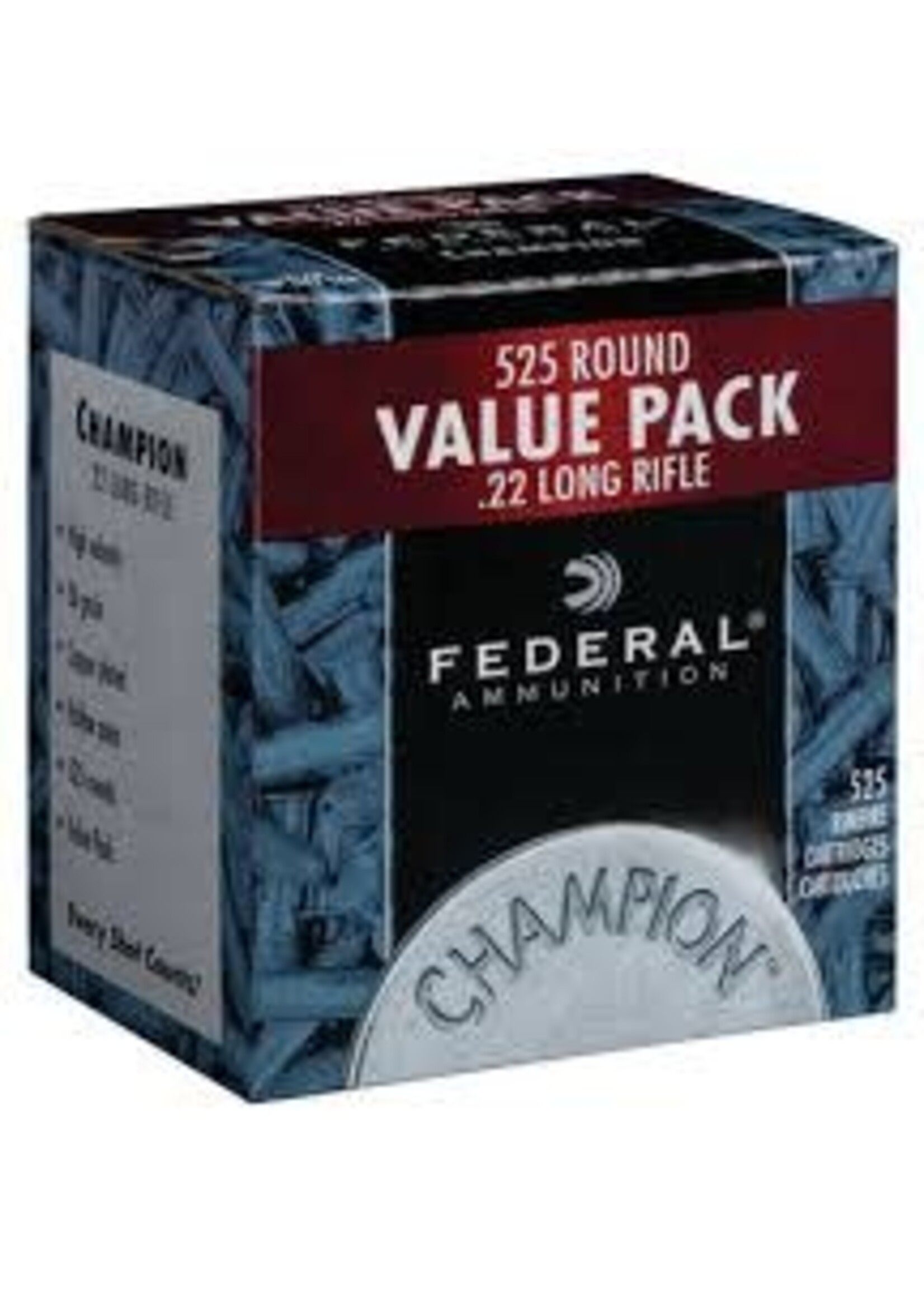 FEDERAL FEDERAL 22LR 36 GR HOLLOW POINT CP 1260 FPS 525RNDS