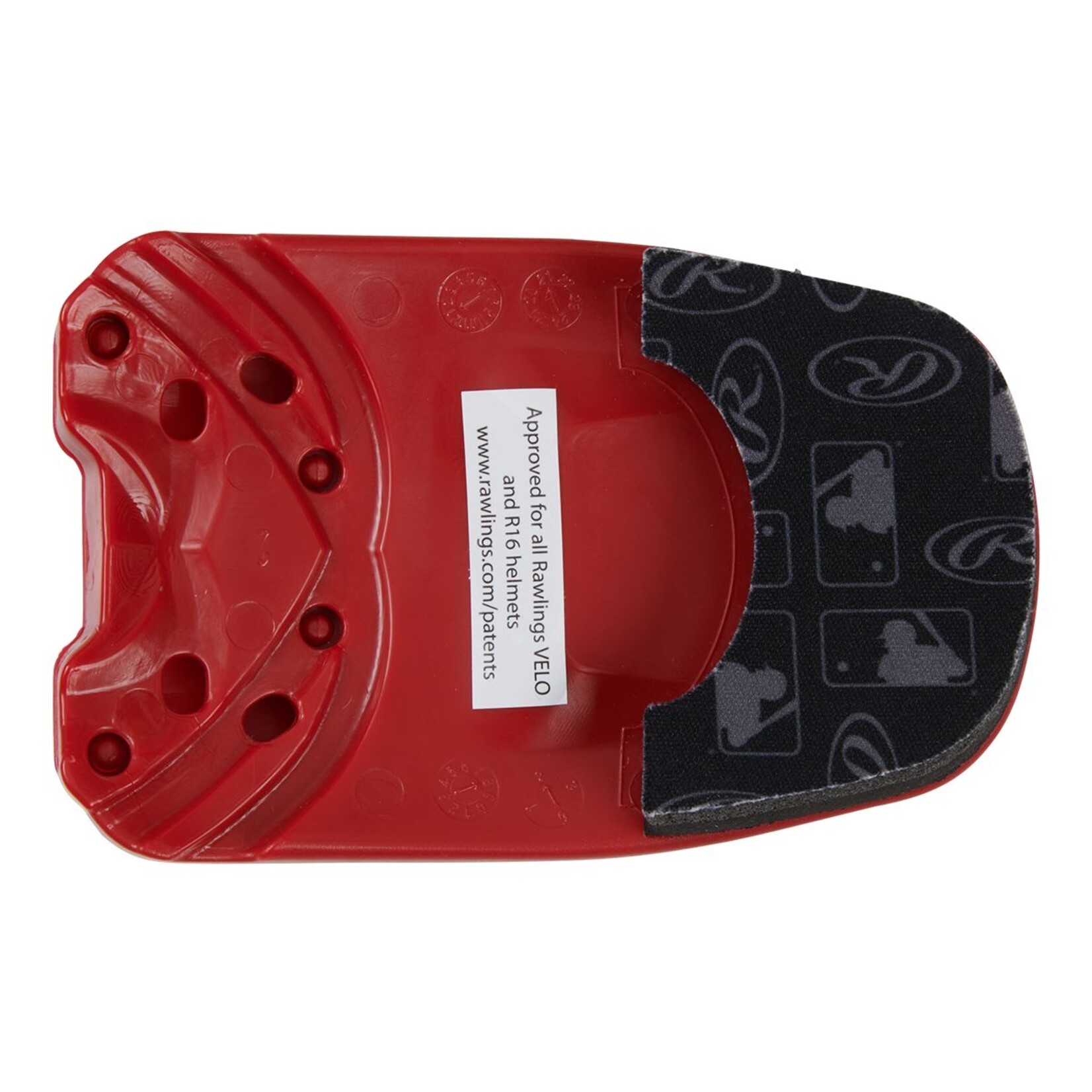 RAWLINGS RAWLINGS VELO 1-TONE REVERIBLE JAW GUARD EXTENTSION