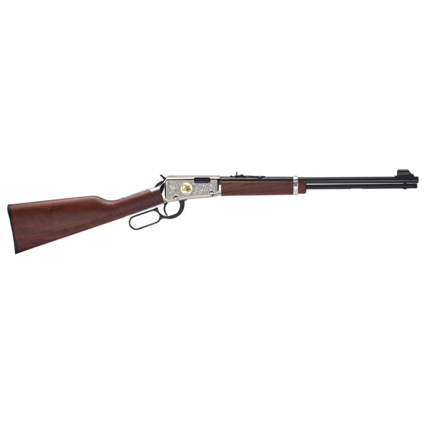 HENRY HENRY 22 S/L/LR LEVER ACTION H001-25 25TH EDITION 18.5” BLUED BRL ENGRAVED 15+1
