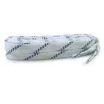 LOWRY WAXED SKATE LACES- WHITE 96"