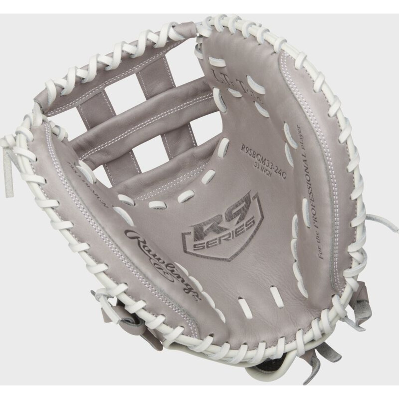 RAWLINGS R9 SERIES 33 IN FASTPITCH CATCHER'S MITT  R9SBCM33-24G-3/0